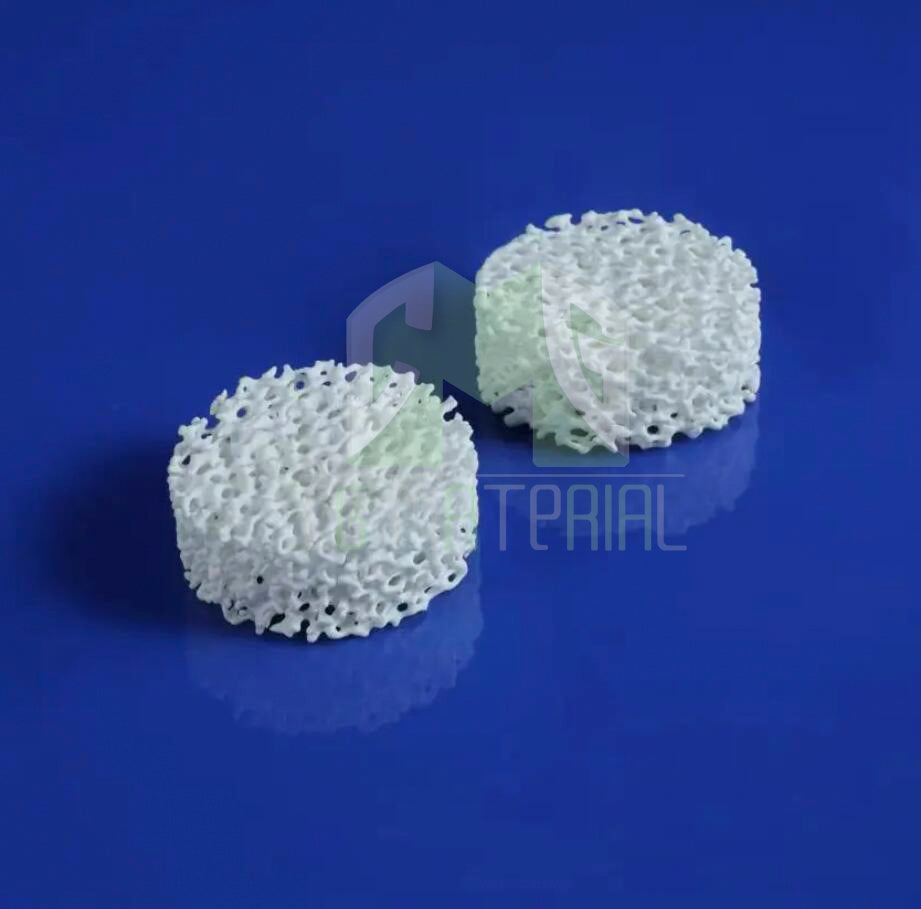 ceramic foam filter material sic/alumina/zirconia/magnesia for