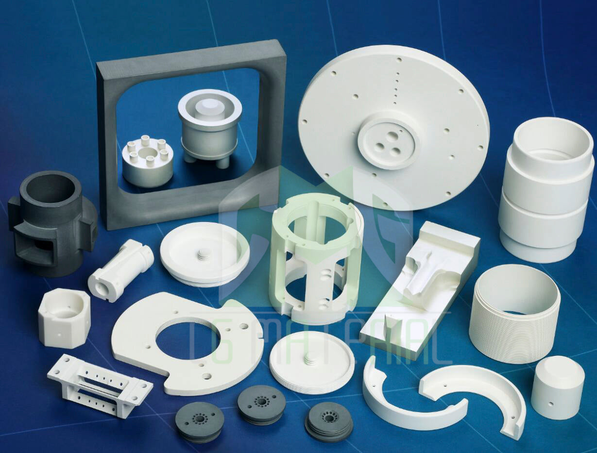 Boron Nitride Custom Machined Parts (H-BN)